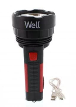 Lanterna industriala cu LED-uri Well 350lm 200m cu acumulator 1