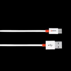 Cablu USB - 2in1 Lightning micro USB alb 1m Skross Essentials Line 1