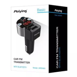 Modulator FM audio 2x USB Bluetooth PEIYING 3