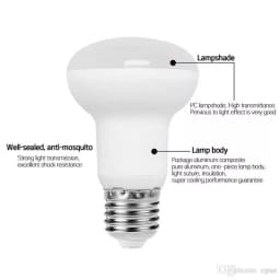 Spot cu LED R63 E27 8W 220V lumina calda Well 2