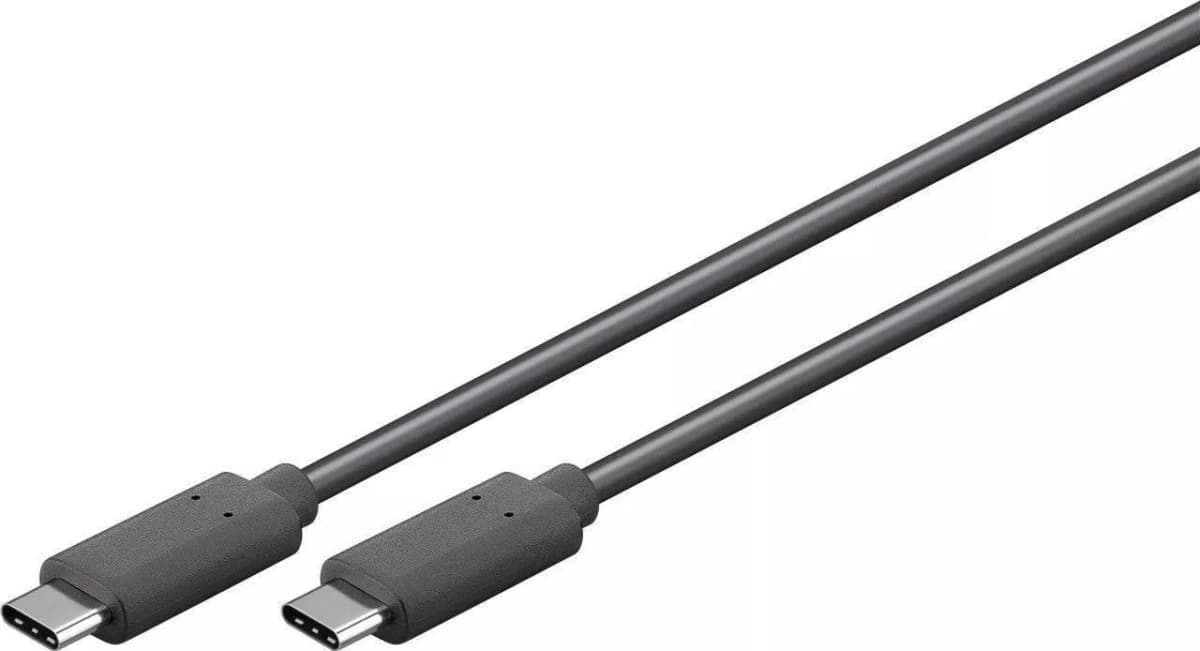 Cablu USB Type C Generatia 1 tata-tata 1.5m negru GOOBAY
