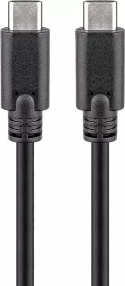 Cablu USB Type C Generatia 1 tata-tata 1.5m negru GOOBAY 2