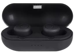 Casti mini Bluetooth cu microfon HMP 12E05 AIRBUDS negru Trevi 2