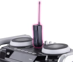 Microfon lavaliera wireless cu clip VHF EM 408 R Trevi 9