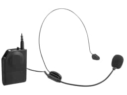 Microfon lavaliera wireless cu clip VHF EM 408 R Trevi 1