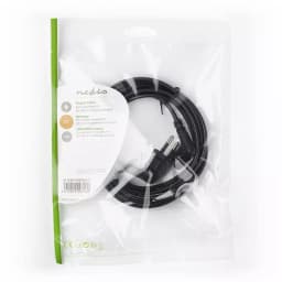 Cablu alimentare Euro tata cotit - IEC-320-C7 cotit 2m Nedis 3