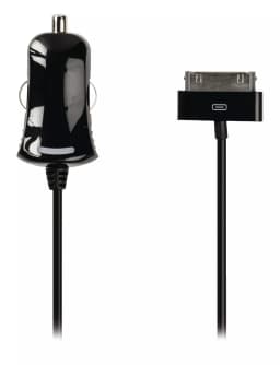 Incarcator auto 12-16V - iPhone cu 30pini 1m negru Valueline 1