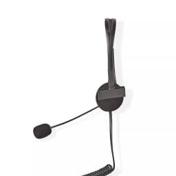 Casca call center mono Mufa RJ9 2.2m Nedis 2