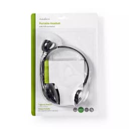 Casca call center mono Mufa RJ9 2.2m Nedis 4