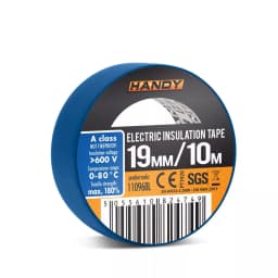 Banda izolatoare 19mm x 10m Albastru Handy 3