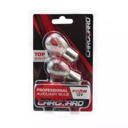 Set 2 becuri P21/5W incandescent CARGUARD 2
