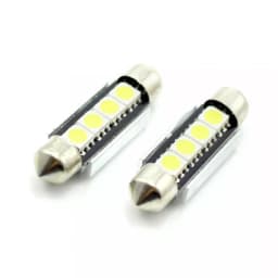 Set 2 becuri LED 12V 3W 72lm SOFIT 39mm CANBUS plafoniera CARGUARD 1