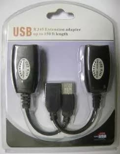 Adaptor prelungitor USB la CAT5 EXTENDER max. 40m USB2-EXT-ETH-40M 2