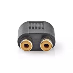 Adaptor Audio Stereo Jack 3.5 mm tata - 2x RCA mama aurit Nedis 2