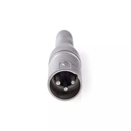 Adaptor XLR 3 pini tata - JACK 6.35 mm mama NEDIS 3