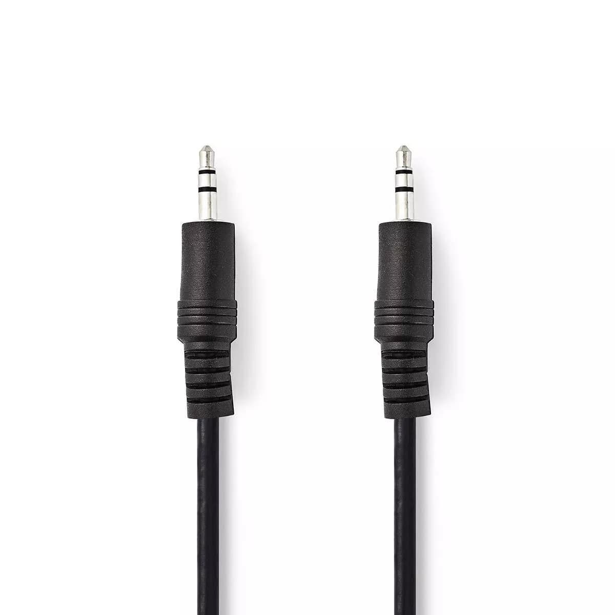 Cablu Audio Stereo Jack 3.5 mm tata - 3.5 mm tata 0.5m Nedis