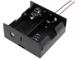Suport baterii 2x D R20 cu terminal cablu 150mm COMF BH-121-1A 1