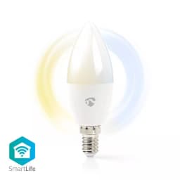 Bec LED Smart WiFi reglare culoare lumina E14 Nedis 1