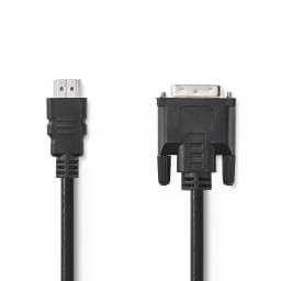 Cablu HDMI - DVI 21+1 Pini 2m NEDIS 1