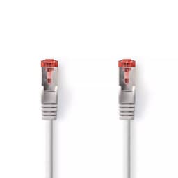 Cablu SFTP CAT6 1m RJ45 tata - RJ45 tata gri Nedis 1