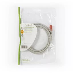 Cablu UTP CAT6 RJ45 tata - RJ45 tata 1.5m gri Nedis 3