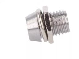 Montura pentru LED 3mm crom metal incastrat OPTOSUPPLY OSM6-X 2