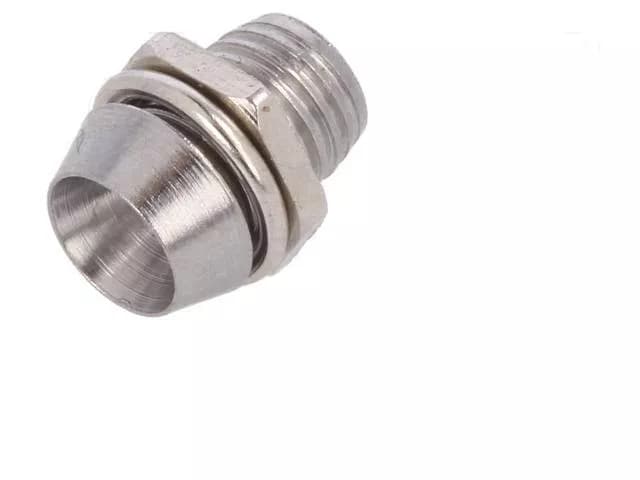 Montura pentru LED 3mm crom metal incastrat OPTOSUPPLY OSM6-X