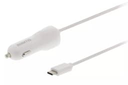 Incarcator auto 12-24V - USB Type C 3A alb Sweex 1