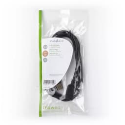 Cablu Nedis USB 2.0 A tata - USB A mama 2m 3
