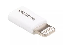 Adaptor iPhone Lightning tata - micro USB mama alb Valueline 2