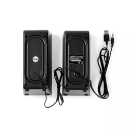 Boxe gaming 2.0 alimentare USB Jack 3.5 mm 18W Nedis 3