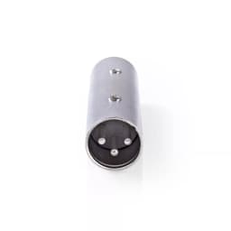 Adaptor XLR 3 pini tata - XLR 3 pini tata metal Nedis 2