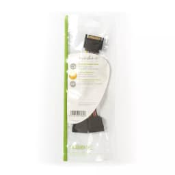 Cablu alimentare SATA15 pin tata - 2x SATA 15 pin mama 0.15m NEDIS 3