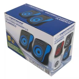 Boxe STEREO 2.0 negru-albastru FLAMENCO ESPERANZA 2