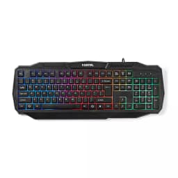 Tastatura Gaming cu fir USB 2.0 US International negru Nedis 1