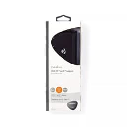 Hub Computer USB Type C - 4x USB 3.0 negru Nedis 4