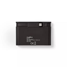 Hub Computer USB Type C - 4x USB 3.0 negru Nedis 2