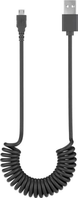 Cablu spiralat USB la micro USB 1m Goobay 2