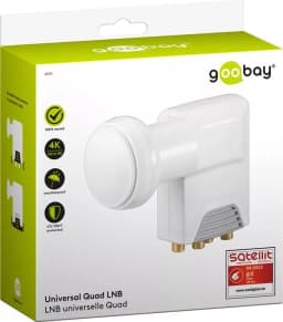 LNB universal 4 iesiri 0.1dB Goobay 5