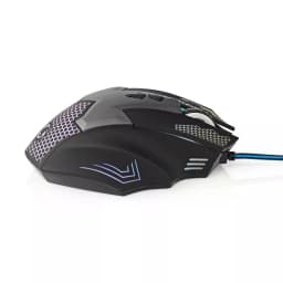 Mouse Gaming cu fir iluminat 2400DPI 7 butoane Nedis 7