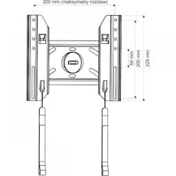 Suport HIGH CLASS LCD PDP 23-37 inch Cabletech 2
