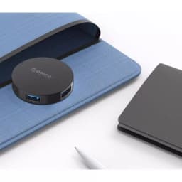 HUB USB Orico HA4U-U3 USB 3.0 negru 2