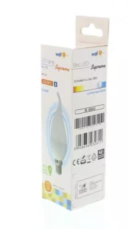 Bec LED lumanare E14 6W 230V lumina rece Well 2