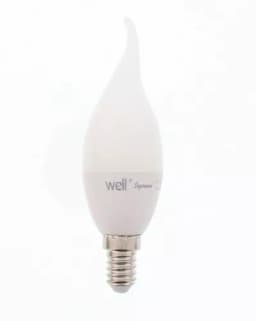 Bec LED lumanare E14 6W 230V lumina rece Well 1
