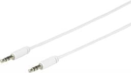 Cablu mini JACK 3.5 mm tata tata 2m alb eSTUFF 1