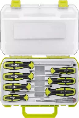 Set surubelnite Goobay 8 piese in carcasa plastic 2