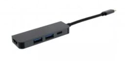Adaptor USB Type C - HDMI 2x USB3.0 USB Type C PD WELL 1