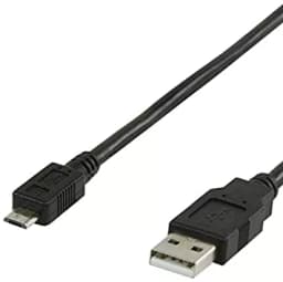 Cablu USB 2.0 tata - micro USB tata 1m negru VALUELINE 1