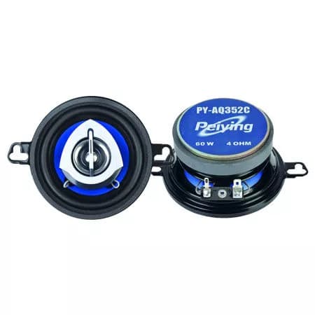 Set difuzoare auto 3.5" 8.8cm 60W 4 ohm Peiying 2buc