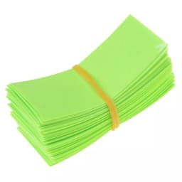 Folie termocontractabila pentru acumulatori 18650 verde 2